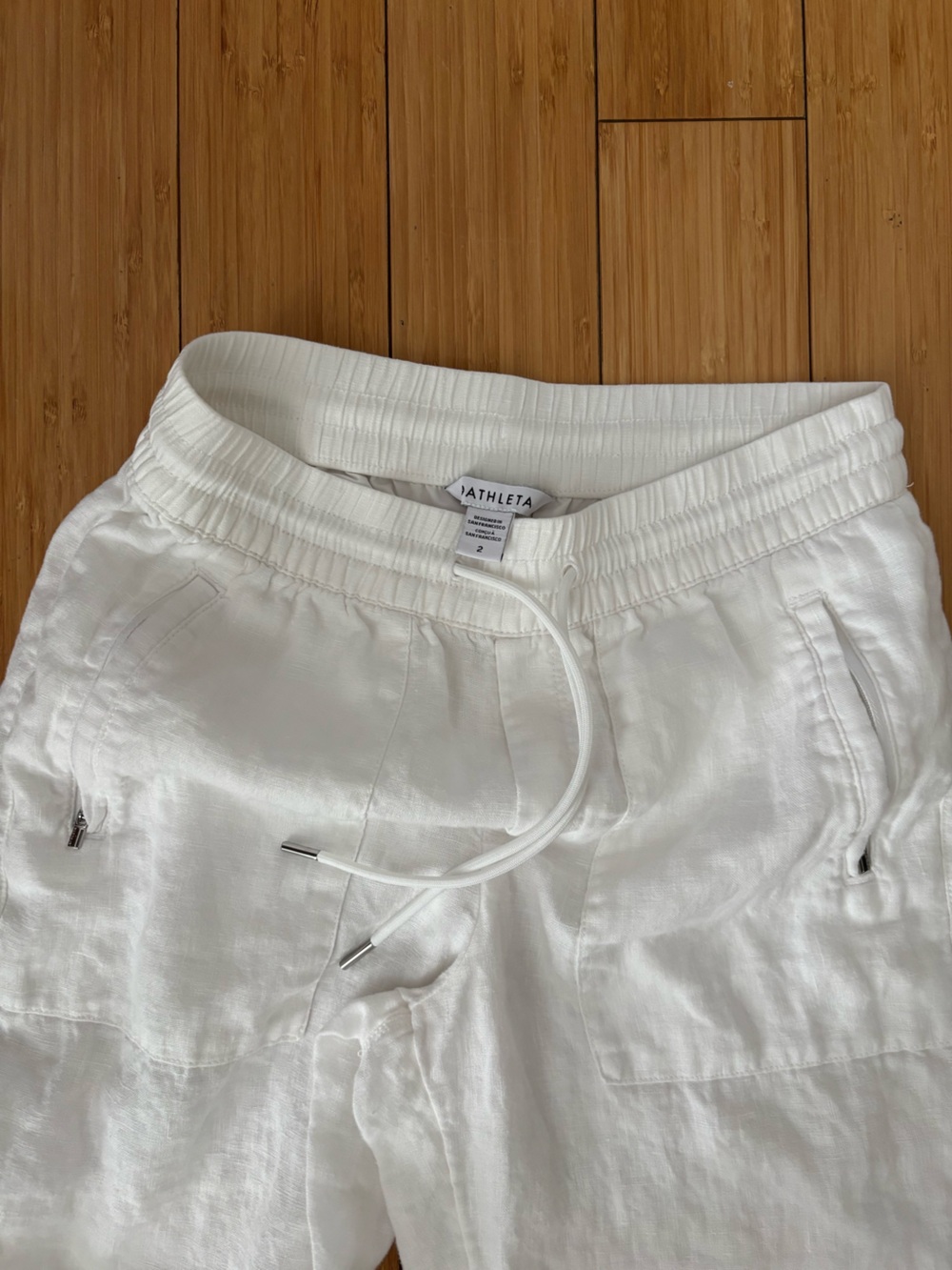 Athleta Linen Joggers